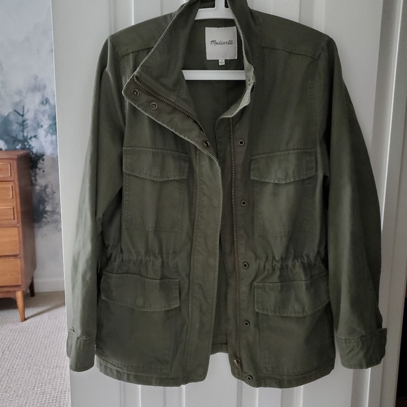 Madewell Surplus Jacket, Foliage Green (S) - Picture 1 of 15